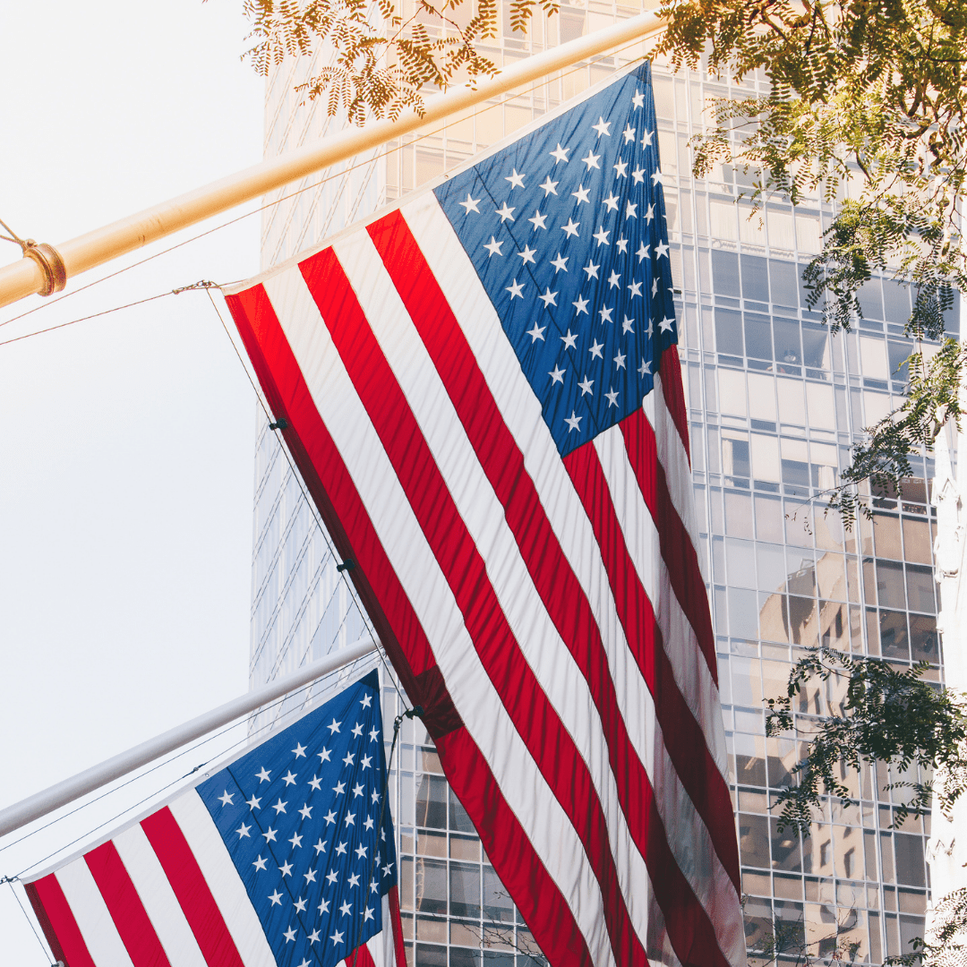 Tips for Hanging Symmetrical Flag Displays for Doorways - Liberty Flagpoles