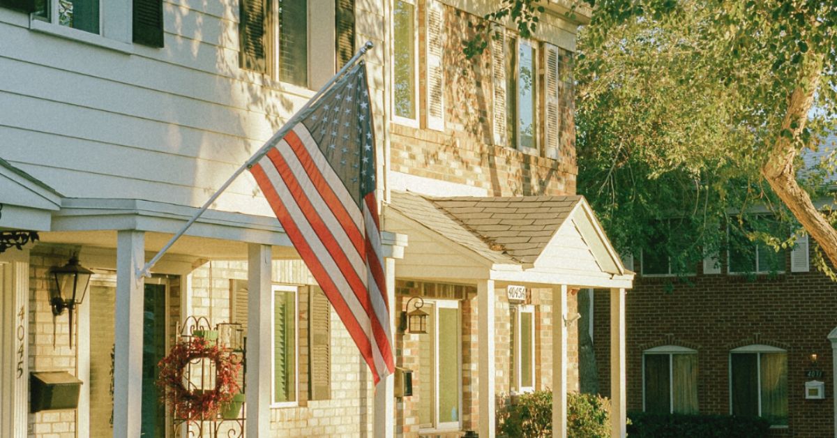 Tips on Where To Hang a Flag Outside Your House - Liberty Flagpoles