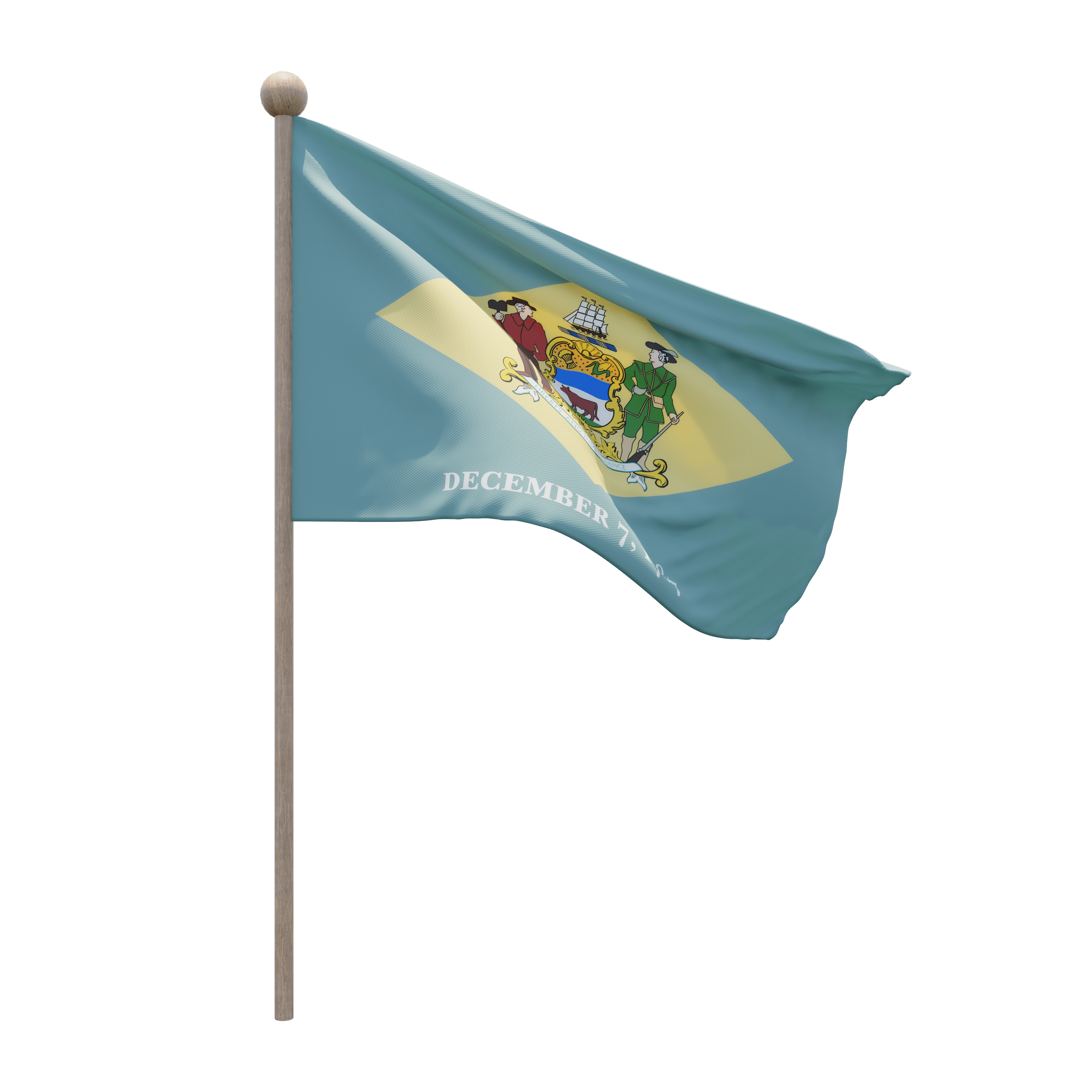 Half Staff Flag Alert | Delaware | December 29, 2022 - Liberty Flagpoles