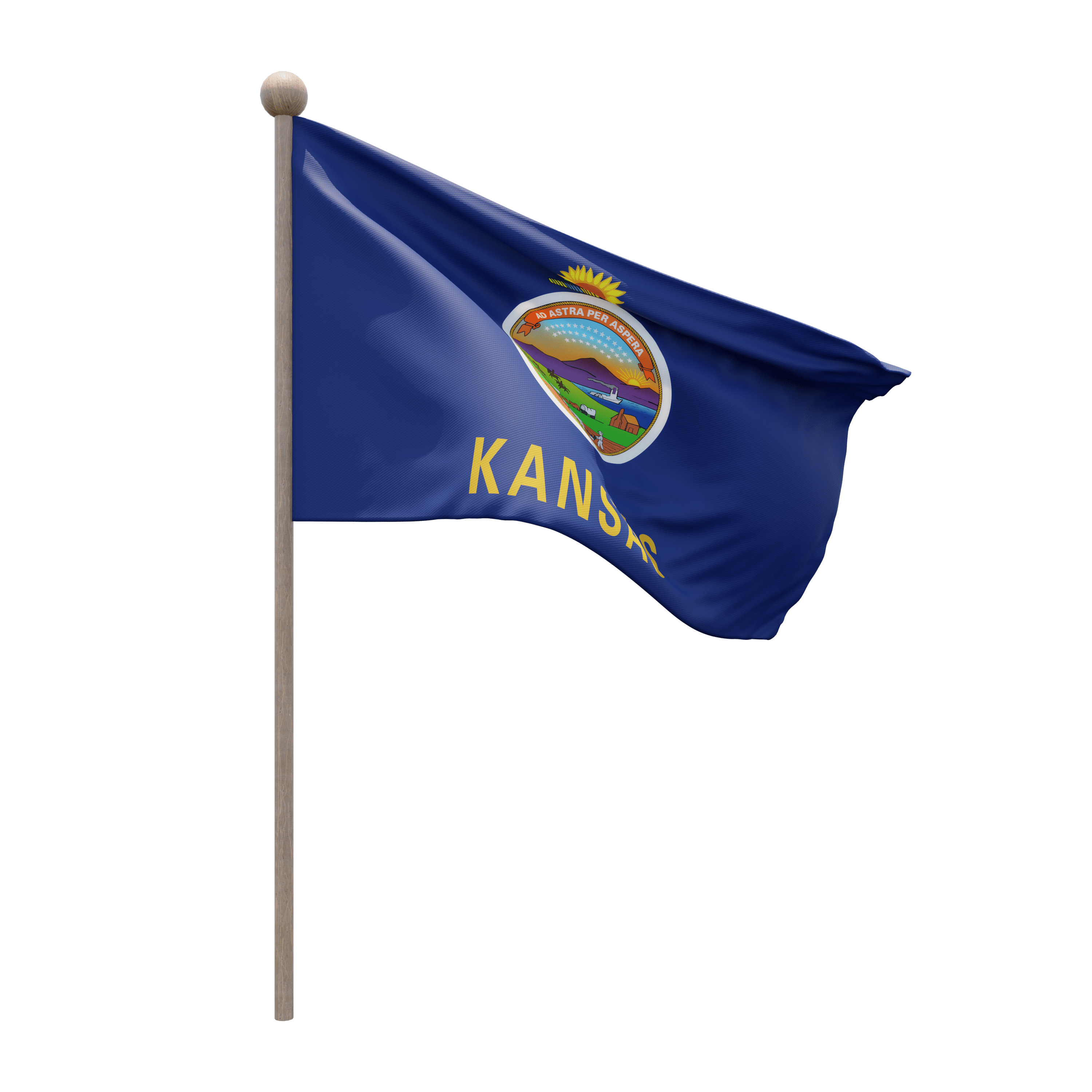 Half Staff Flag Alert | Kansas | January 13, 2023 - Liberty Flagpoles