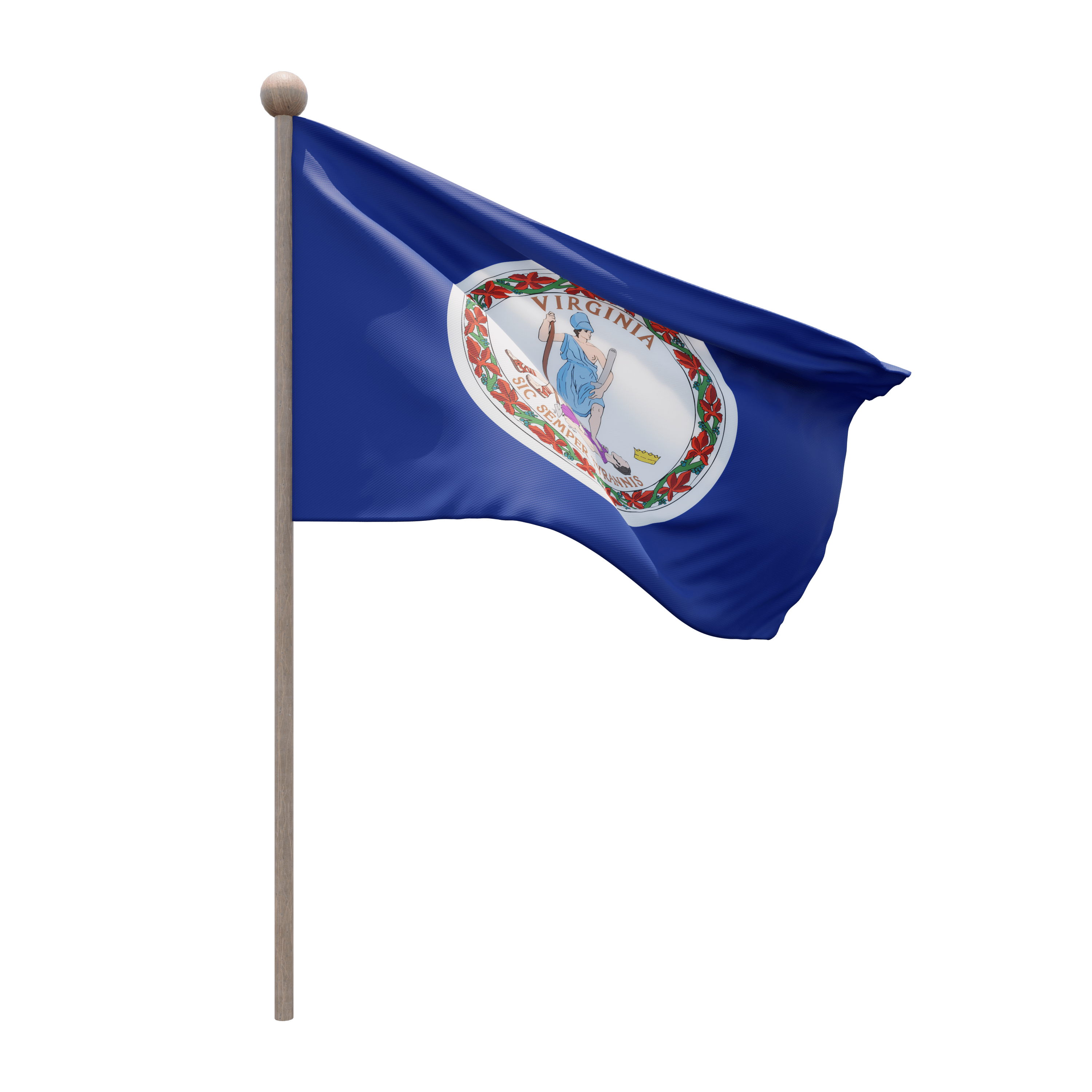Half Staff Flag Alert | Virginia | December 22, 2022 - Liberty Flagpoles