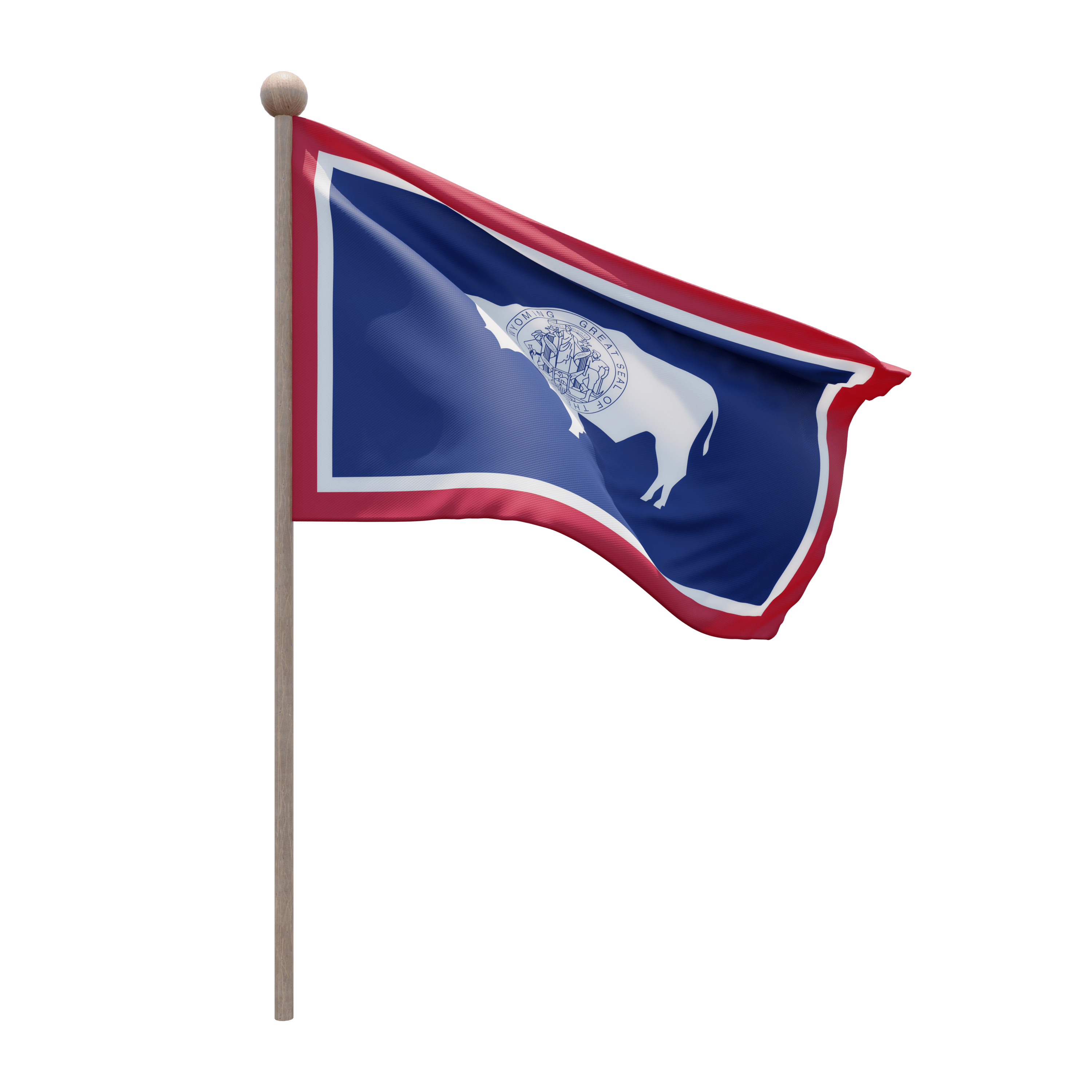 Half Staff Flag Alert | Wyoming | January 9, 2023 - Liberty Flagpoles
