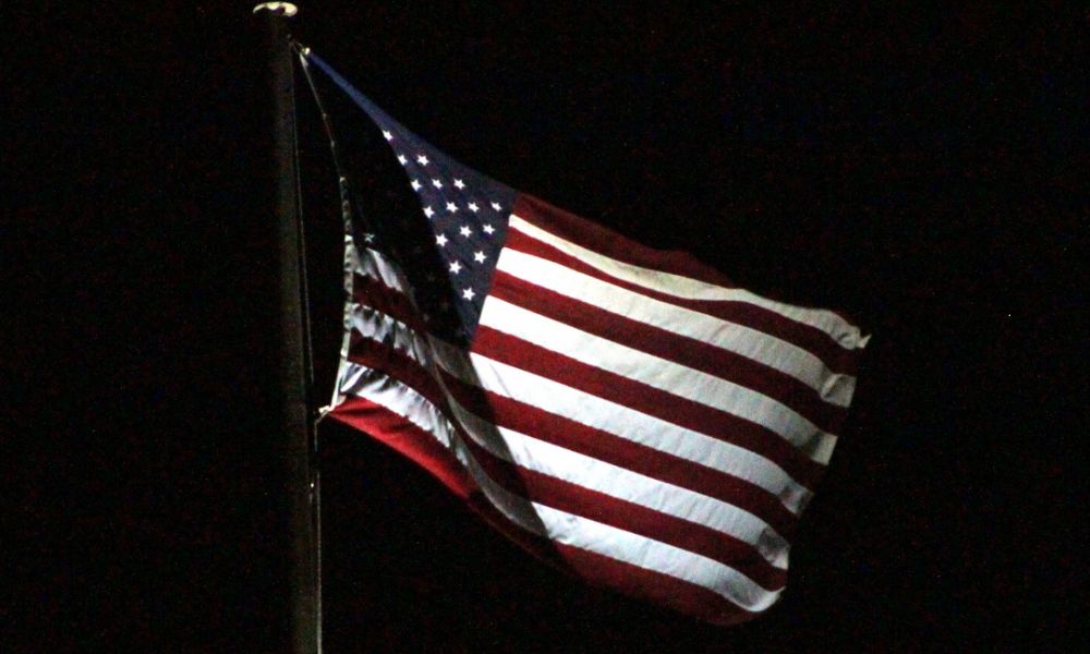 Uncommon usa discount flagpole light