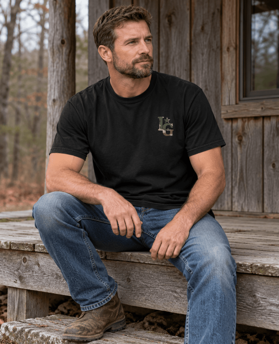 Field Script Tee | Liberty Gear Flag & Field Co. - Liberty Flagpoles - T-Shirt