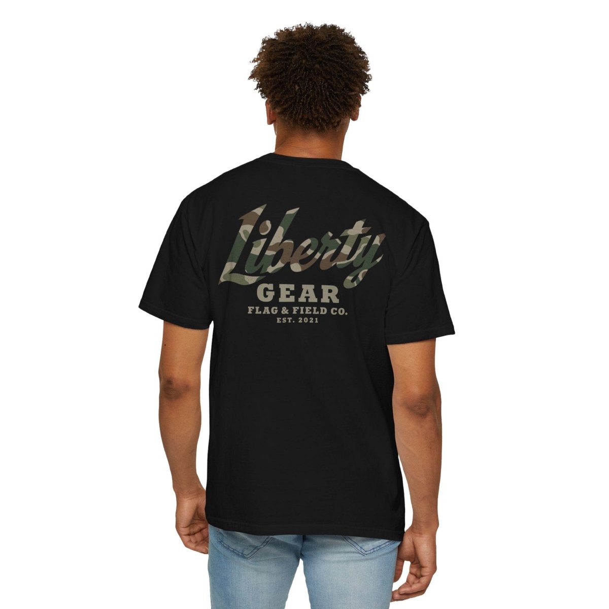 Field Script Tee | Liberty Gear Flag & Field Co. - Liberty Flagpoles - T-Shirt