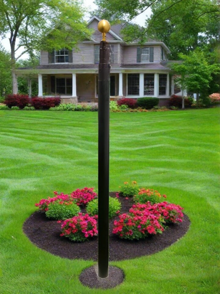 American Standard Telescoping Flagpole | Heavy Duty | Made In USA - Liberty Flagpoles - Telescoping Flagpole