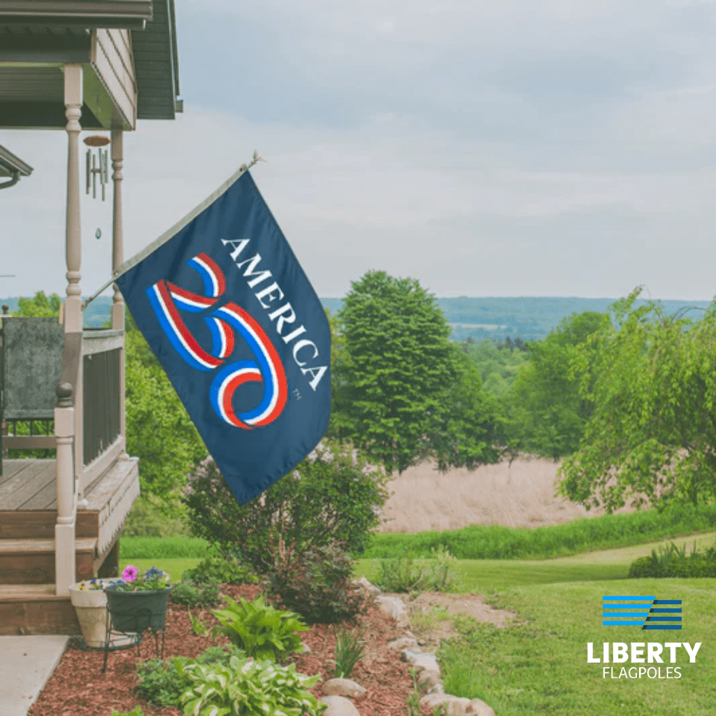 America 250 Flag – Heavy Duty Nylon (Official Design, Made in USA) - Liberty Flagpoles - Nylon Flags