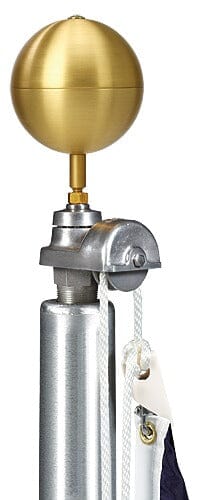 Liberty Signature Series | 80′ External Halyard Commercial Flagpole – Made in USA - Liberty Flagpoles - Commercial Flagpole