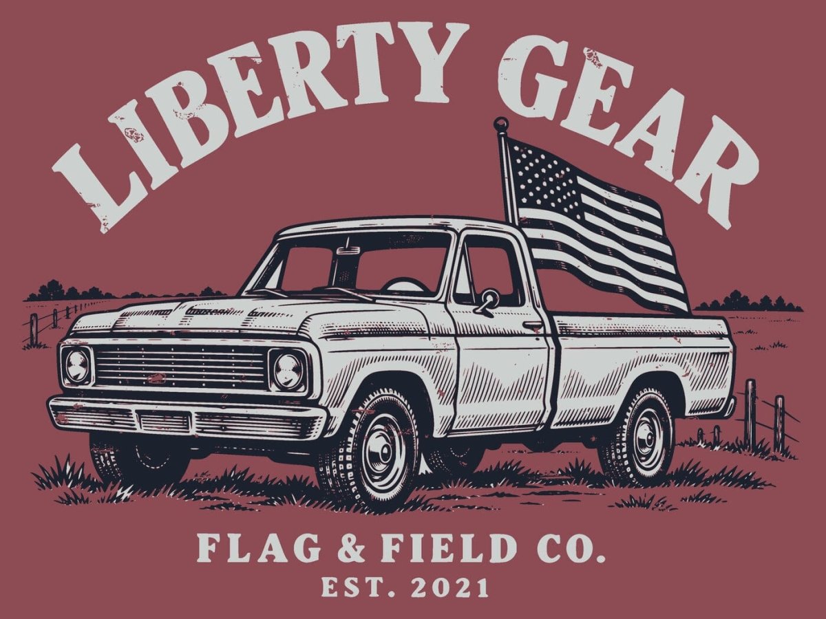 Field Truck Pocket Tee | Liberty Gear - Liberty Flagpoles -