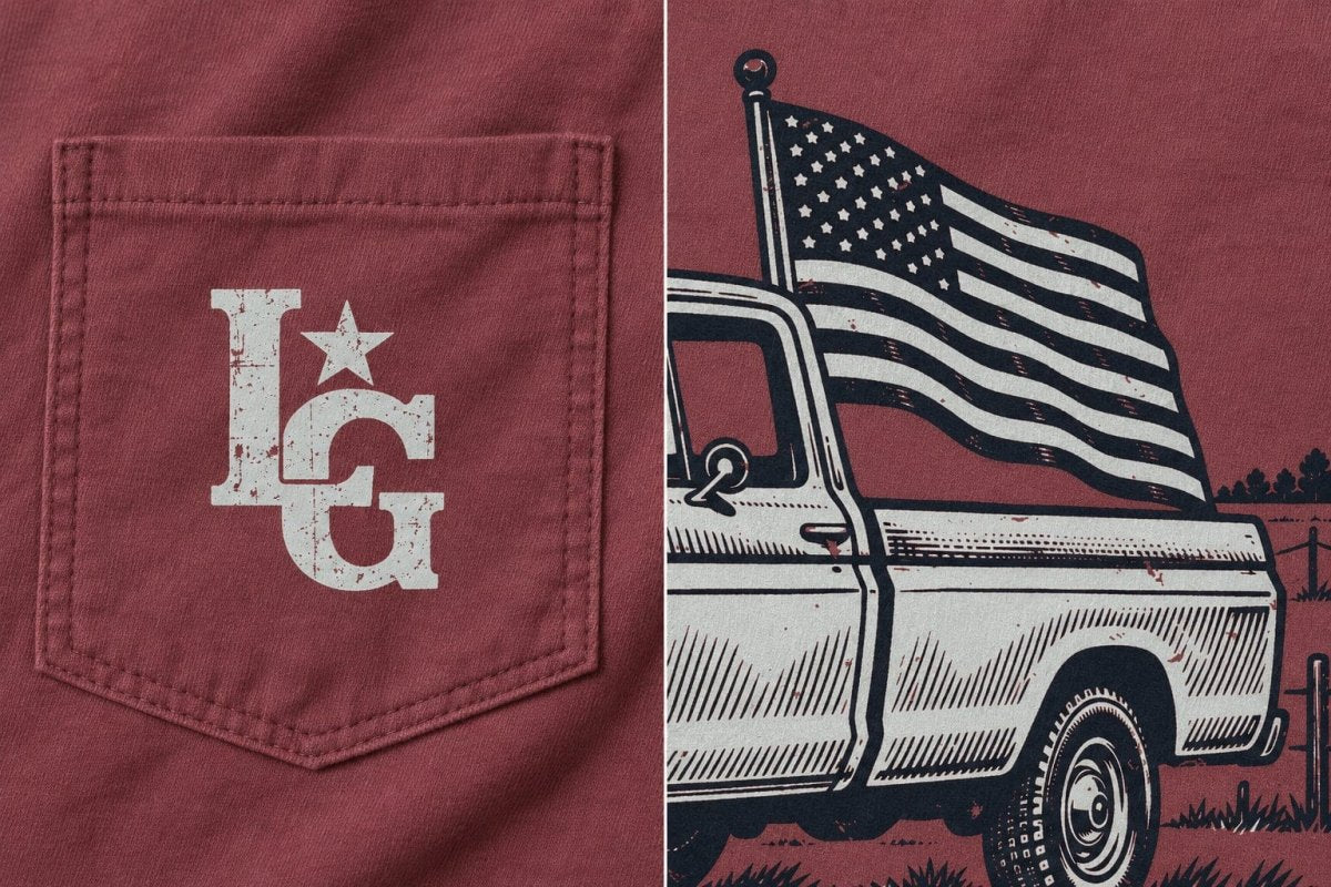 Field Truck Pocket Tee | Liberty Gear - Liberty Flagpoles -