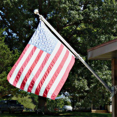 Liberty Wall Mount Flagpole Kit | Heavy Duty/Commercial | Made in USA - Liberty Flagpoles - Wall Mount