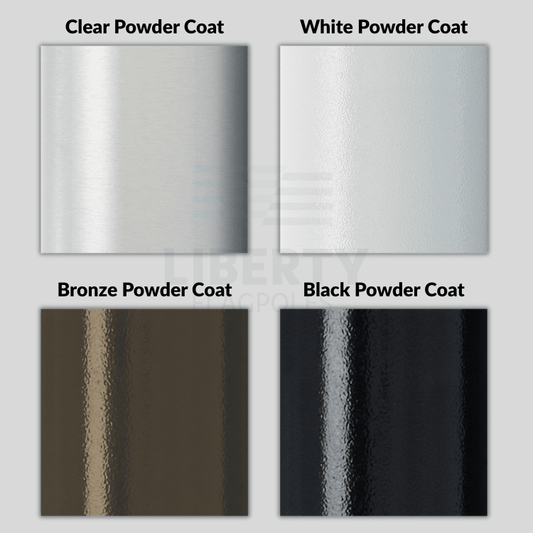 Professional Grade Wall Flag Pole | Outrigger or Vertical - Liberty Flagpoles - Wall Mount Flagpole