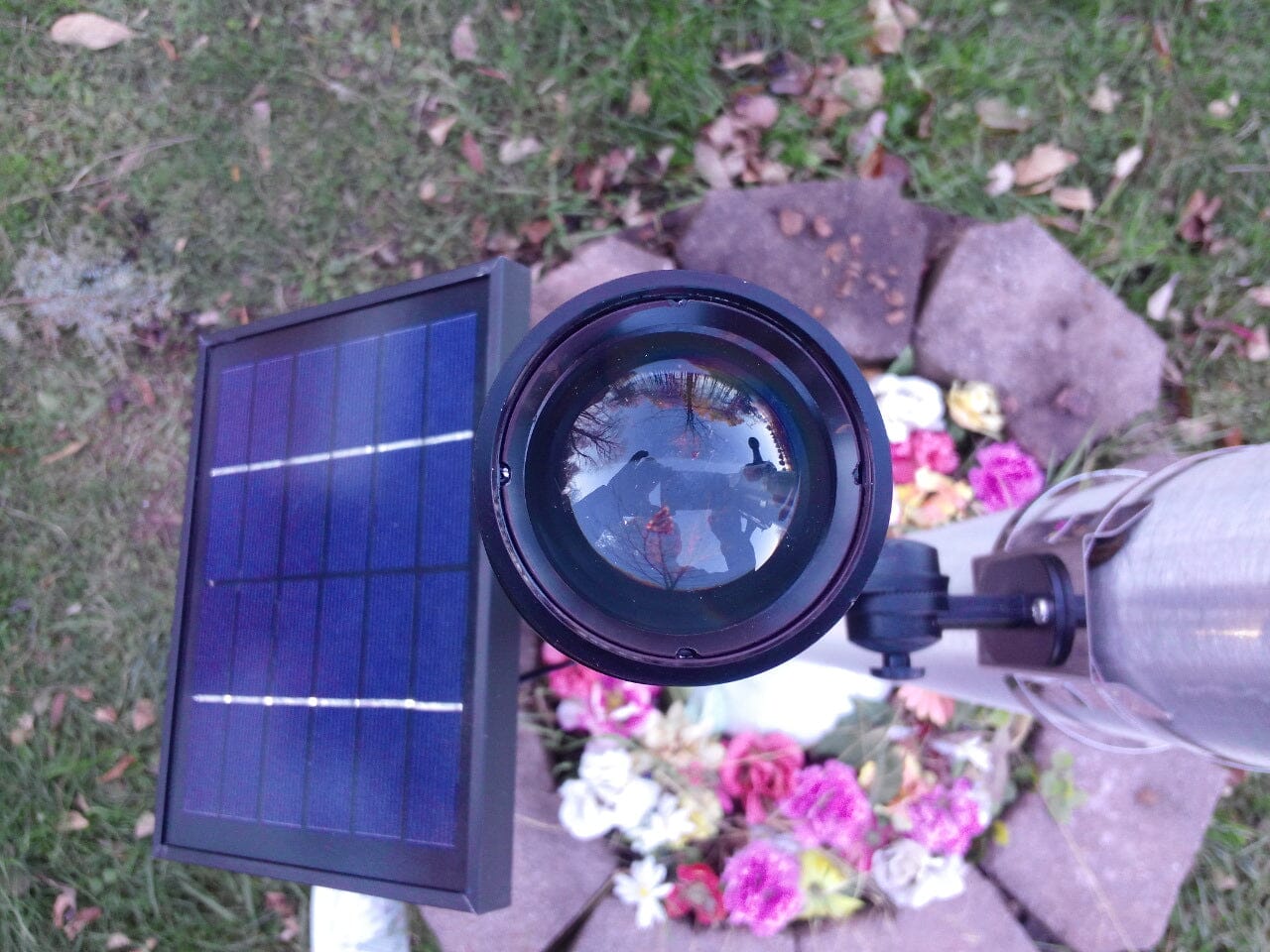 Commercial Solar Flagpole Light | Ultra Series CREE | Dual Mode - Liberty Flagpoles - Solar Flagpole Lights