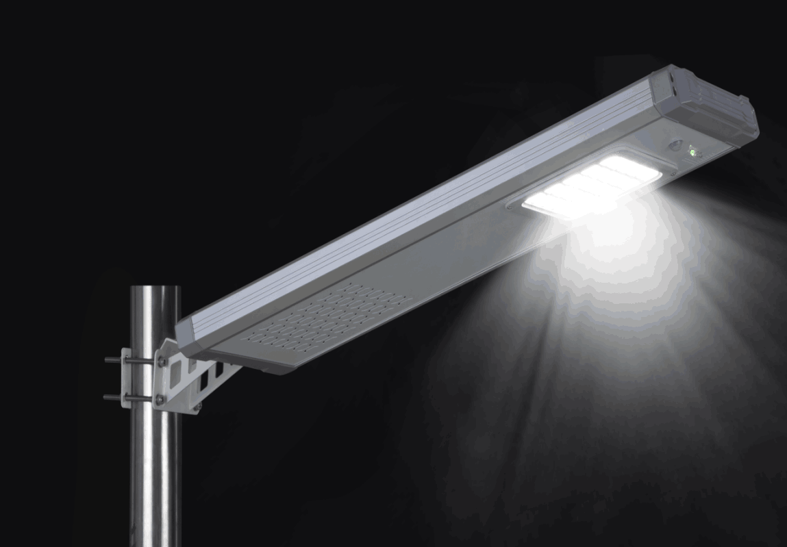 Solar Street Light – 10W or 20W - Liberty Flagpoles - Pathway Light