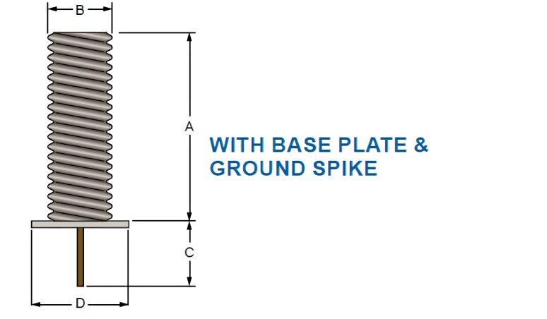 Commercial Grade Ground Sleeve Replacement | Galvanized Steel - Liberty Flagpoles - Accessory