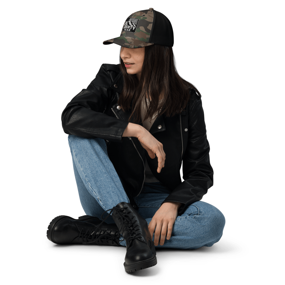 Liberty Gear Camo Hat - Liberty Flagpoles -