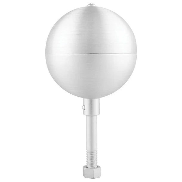 Aluminum Ball Flagpole Topper | 3" - 10" options | 3 Colors - Liberty Flagpoles - Accessory