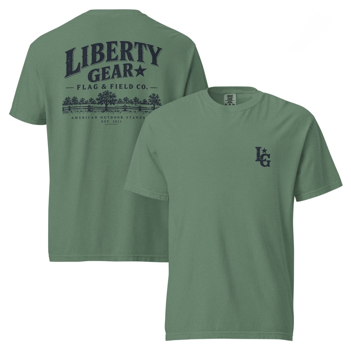 Field Standard Tee | Liberty Gear Flag & Field Co. - Liberty Flagpoles - T-SHIRT