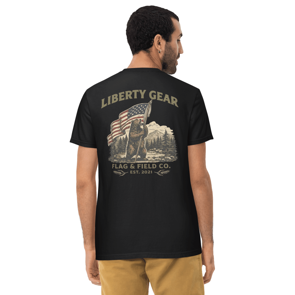 The Flag Bearer Pocket Tee | Liberty Gear - Liberty Flagpoles -