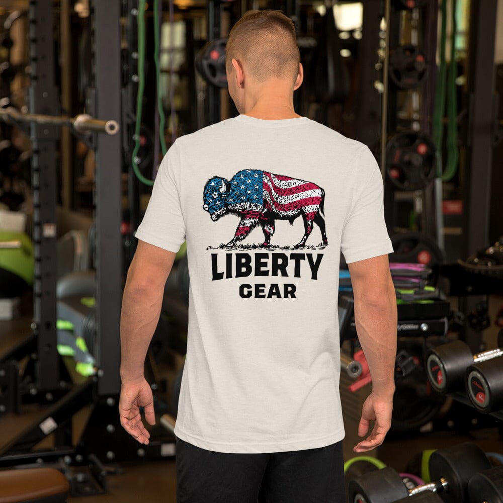Liberty Gear Bison Tee - Liberty Flagpoles -