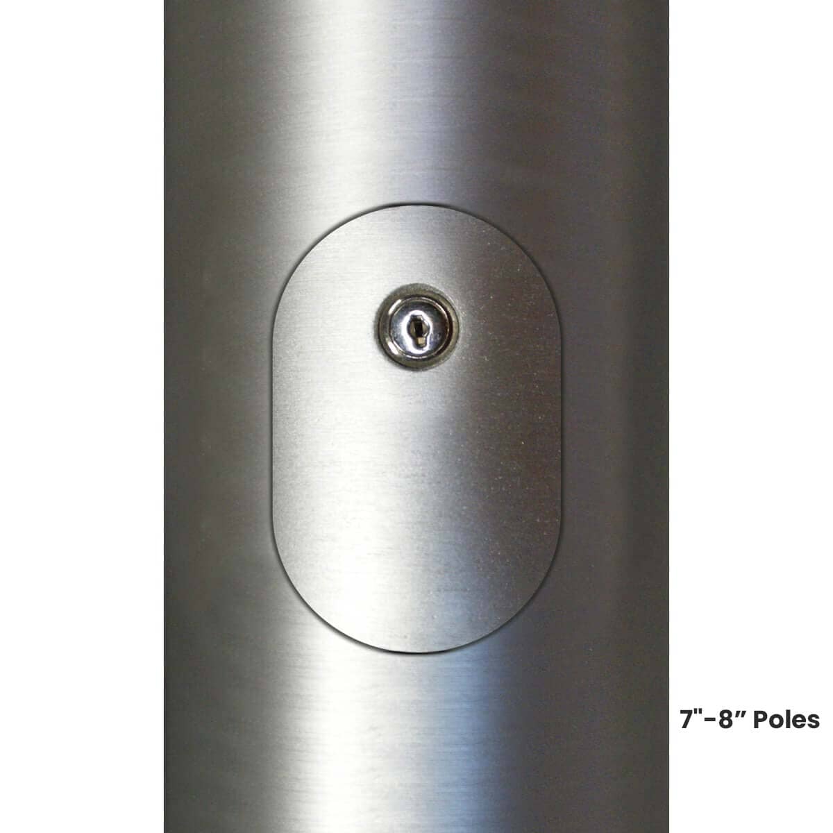 35' Vanguard Series | Cam Cleat Commercial Grade Internal Halyard Flagpole - Liberty Flagpoles - Commercial Flagpole