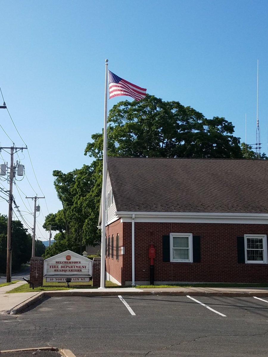 Commercial Fiberglass (50' - 80') | External Halyard | Choose Color - Liberty Flagpoles - Fiberglass Flagpole