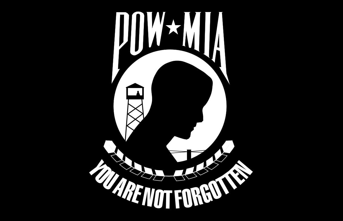 POW/MIA Flag | Available in Nylon or Poly - Max - Liberty Flagpoles - Military Flags