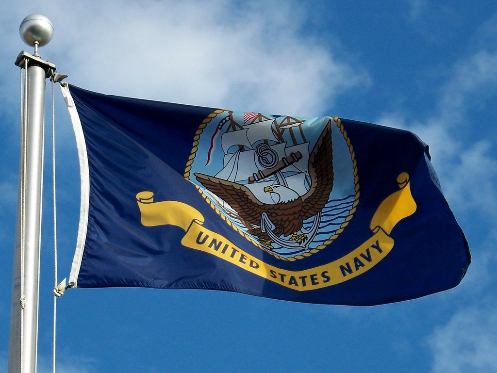Navy Flag | Nylon & Poly - Max Options - Liberty Flagpoles - Military Flags