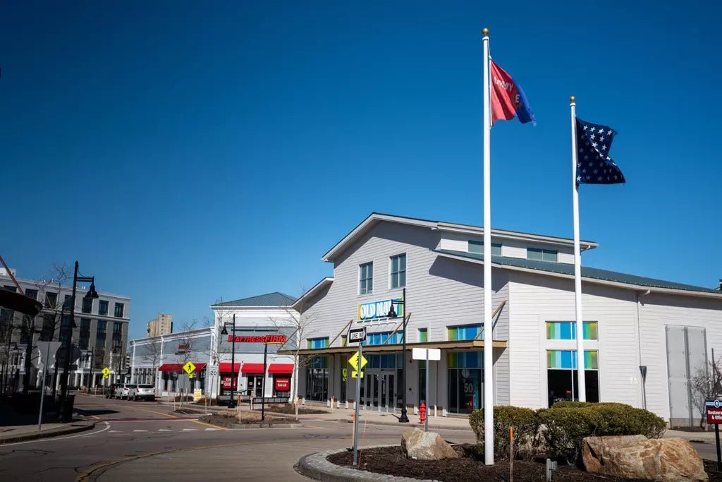 Commercial Fiberglass (20' - 40') | Internal Halyard | Pick Base & Color - Liberty Flagpoles - Fiberglass Flagpole