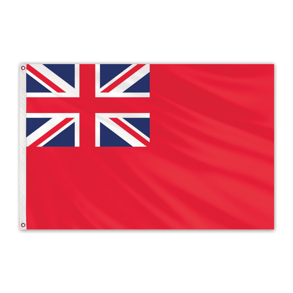 British Red Ensign Flag | 3' x 5' Nylon - Liberty Flagpoles - Historical Flag