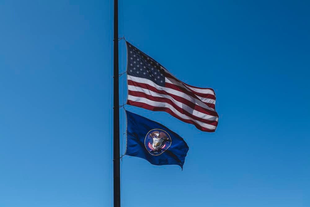 Utah State Flag | Nylon or Poly - Liberty Flagpoles - State Flag