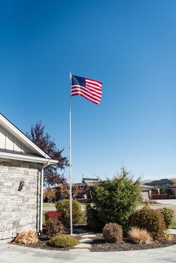 American Standard Telescoping Flagpole | Heavy Duty | Made In USA - Liberty Flagpoles - Telescoping Flagpole