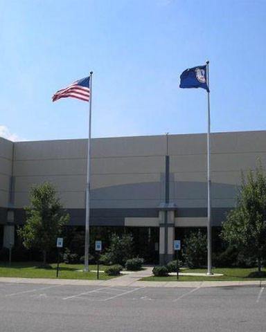 35ft Aluminum Flagpole - External Halyard - Commercial Grade - Liberty Flagpoles - Commercial Flagpole