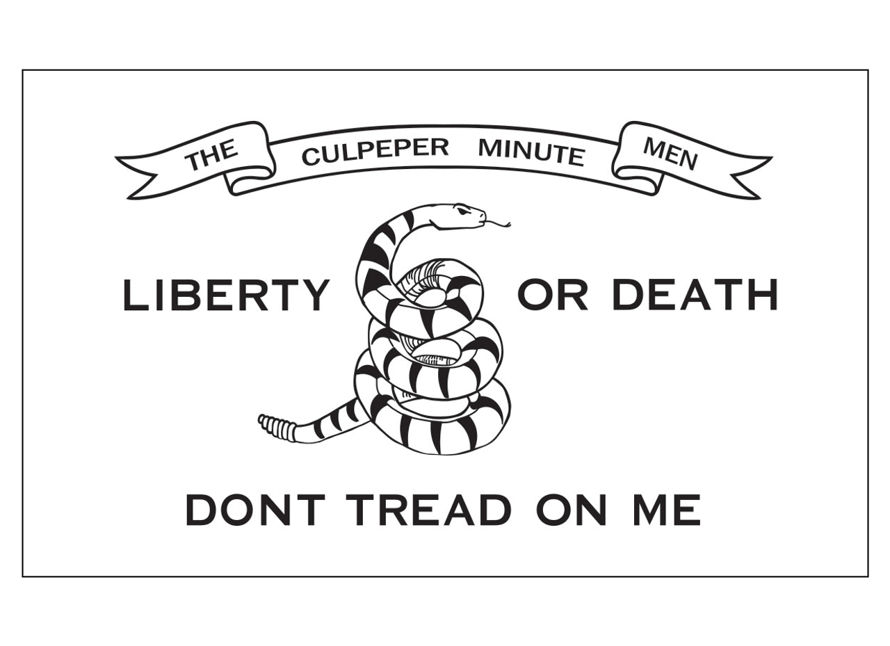 Culpeper Flag | 3' x 5' Nylon - Liberty Flagpoles - Historical Flag