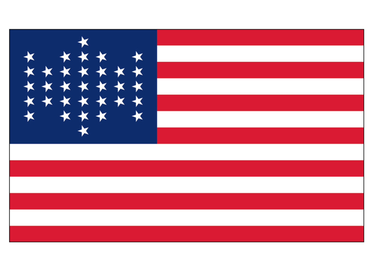 Union Civil War Flag | 3' x 5' Nylon - Liberty Flagpoles - Historical Flag