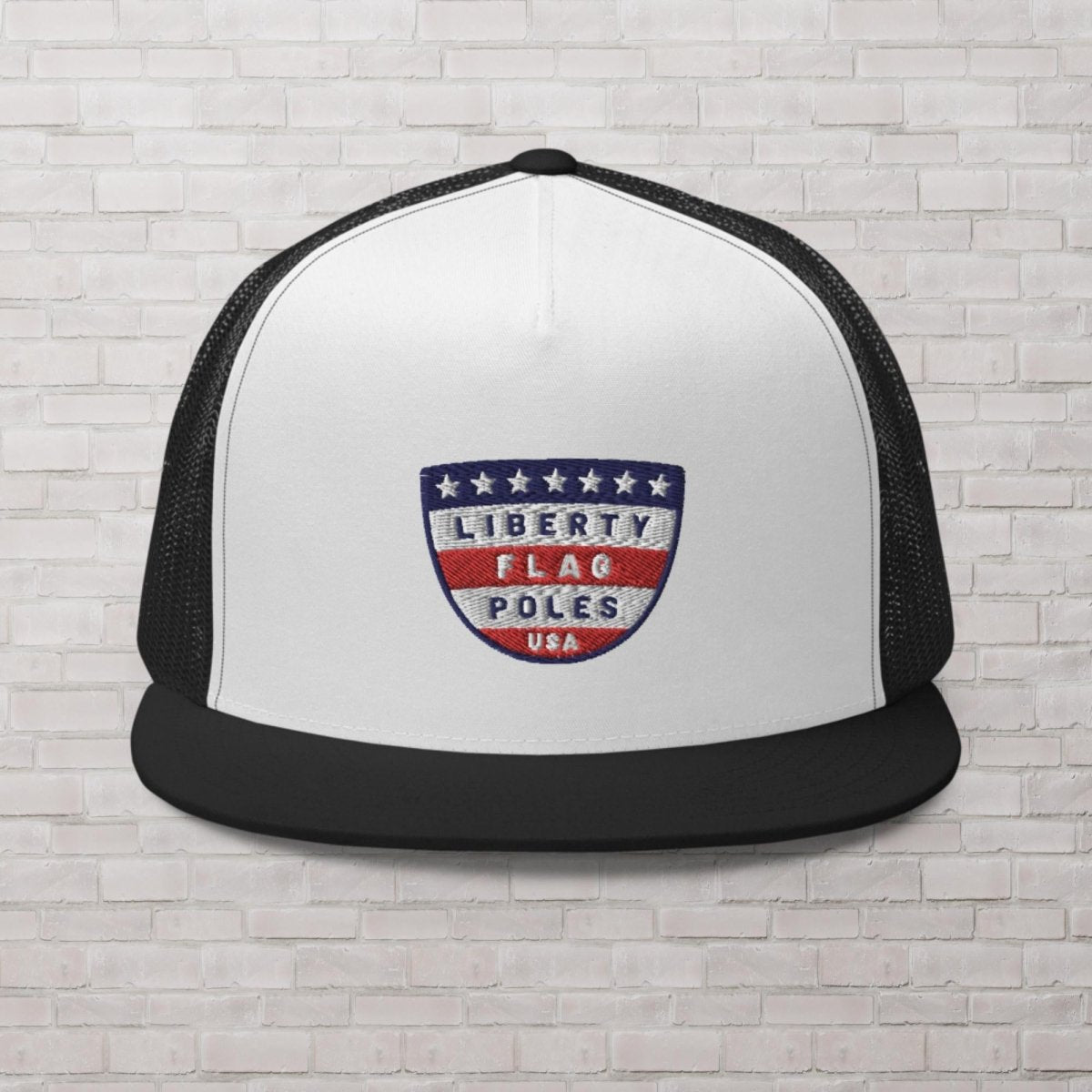 Red White & Blue Cap - Liberty Flagpoles -