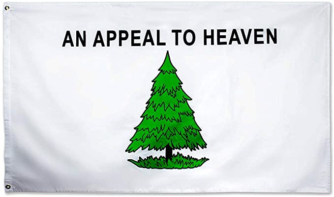 An Appeal To Heaven Flag (Washington's Cruisers) | 3' x 5' Nylon - Liberty Flagpoles - Historical Flag