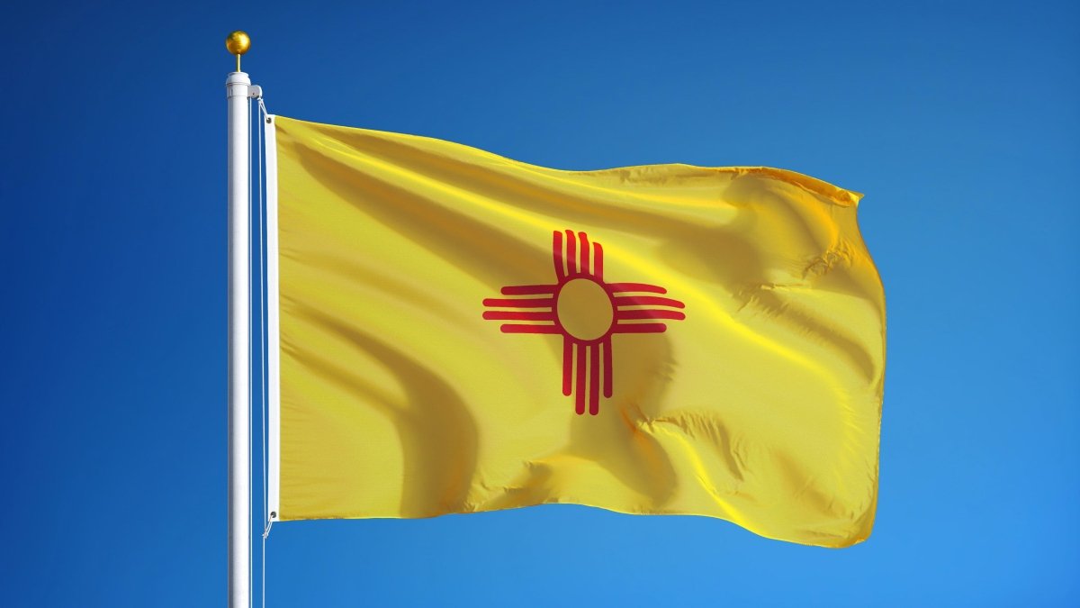 New Mexico State Flag | Nylon or Poly - Liberty Flagpoles - State Flag