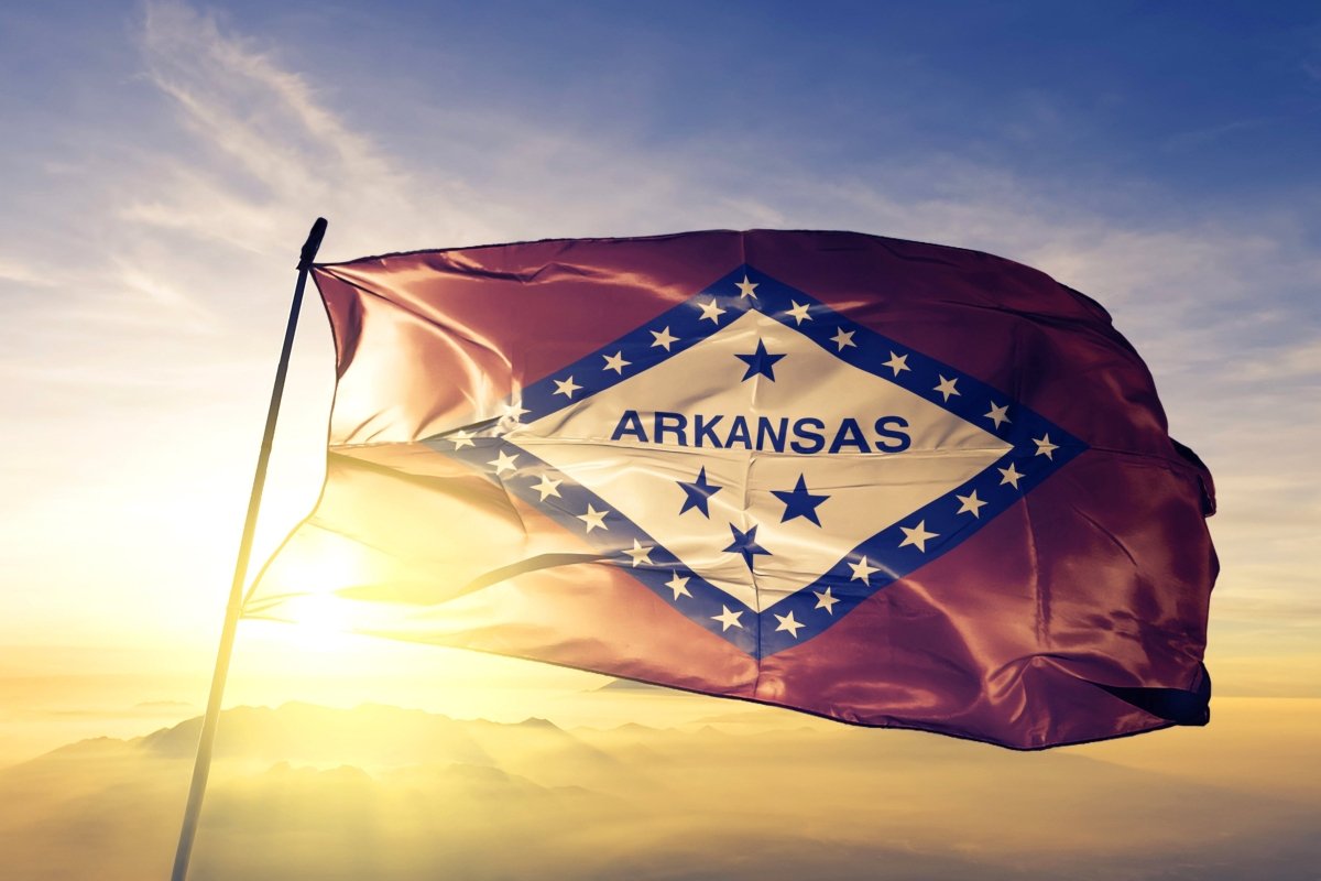 Arkansas State Flag | Nylon or Poly - Liberty Flagpoles - State Flag