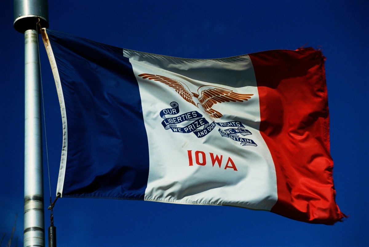 Iowa State Flag | Nylon or Poly - Liberty Flagpoles - State Flag