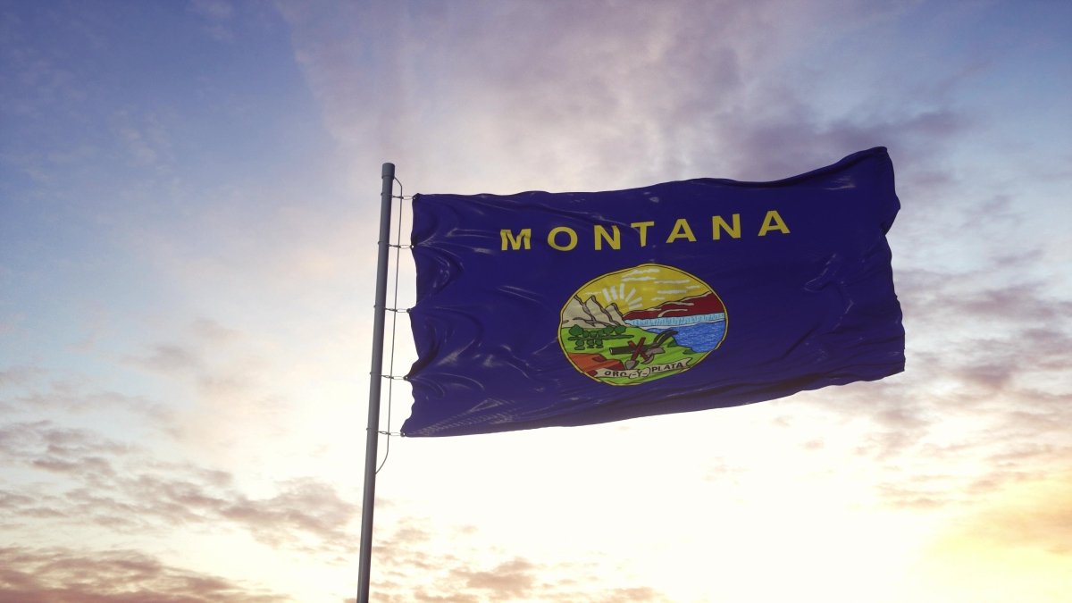 Montana State Flag | Nylon or Poly - Liberty Flagpoles - State Flag