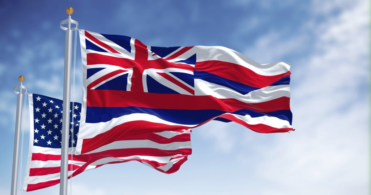 Hawaii State Flag | Nylon or Poly - Liberty Flagpoles - State Flag