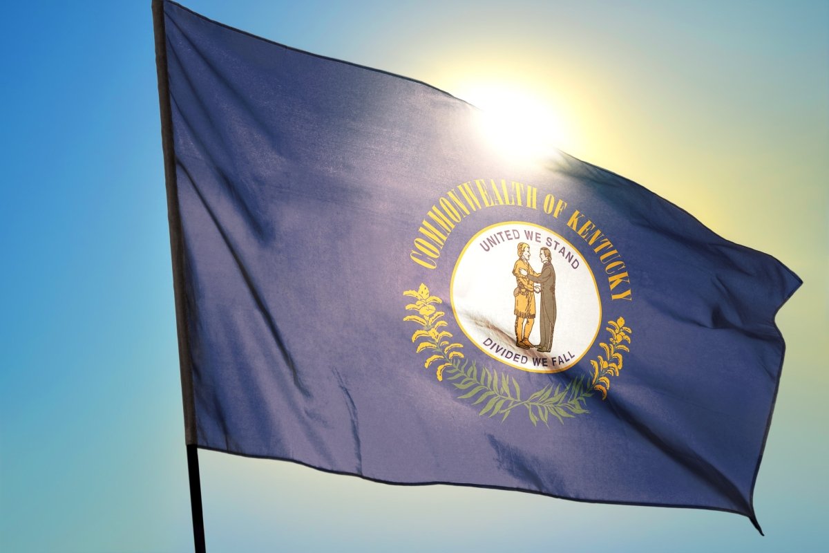 Kentucky State Flag | Nylon or Poly - Liberty Flagpoles - State Flag