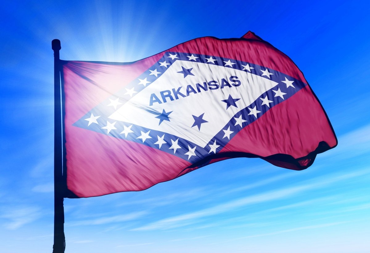 Arkansas State Flag | Nylon or Poly - Liberty Flagpoles - State Flag