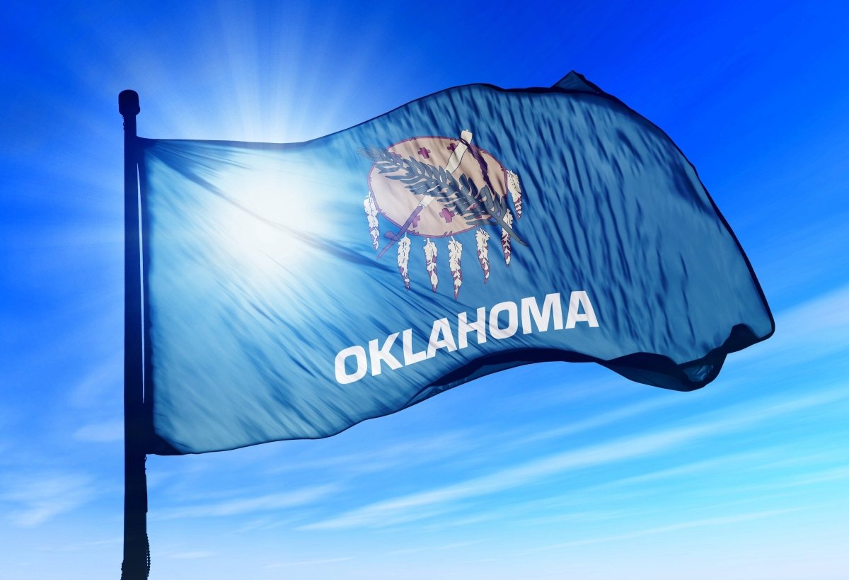 Oklahoma State Flag | Nylon or Poly - Liberty Flagpoles - State Flag