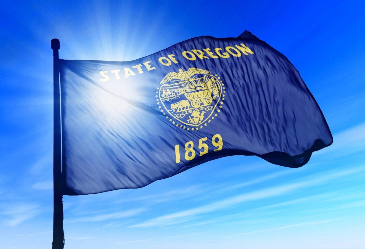 Oregon State Flag | Nylon or Poly - Liberty Flagpoles - State Flag