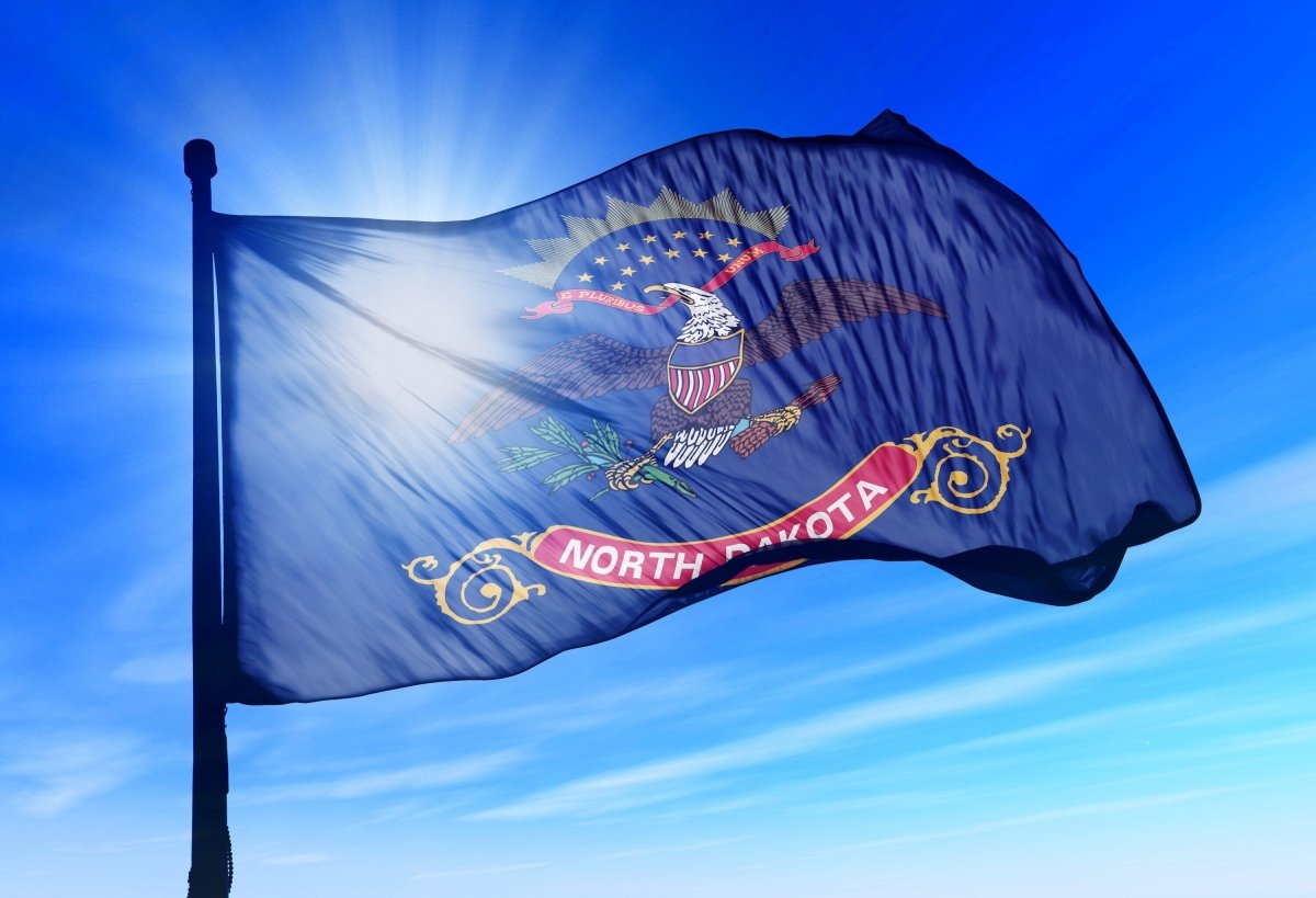 North Dakota State Flag | Nylon or Poly - Liberty Flagpoles - State Flag