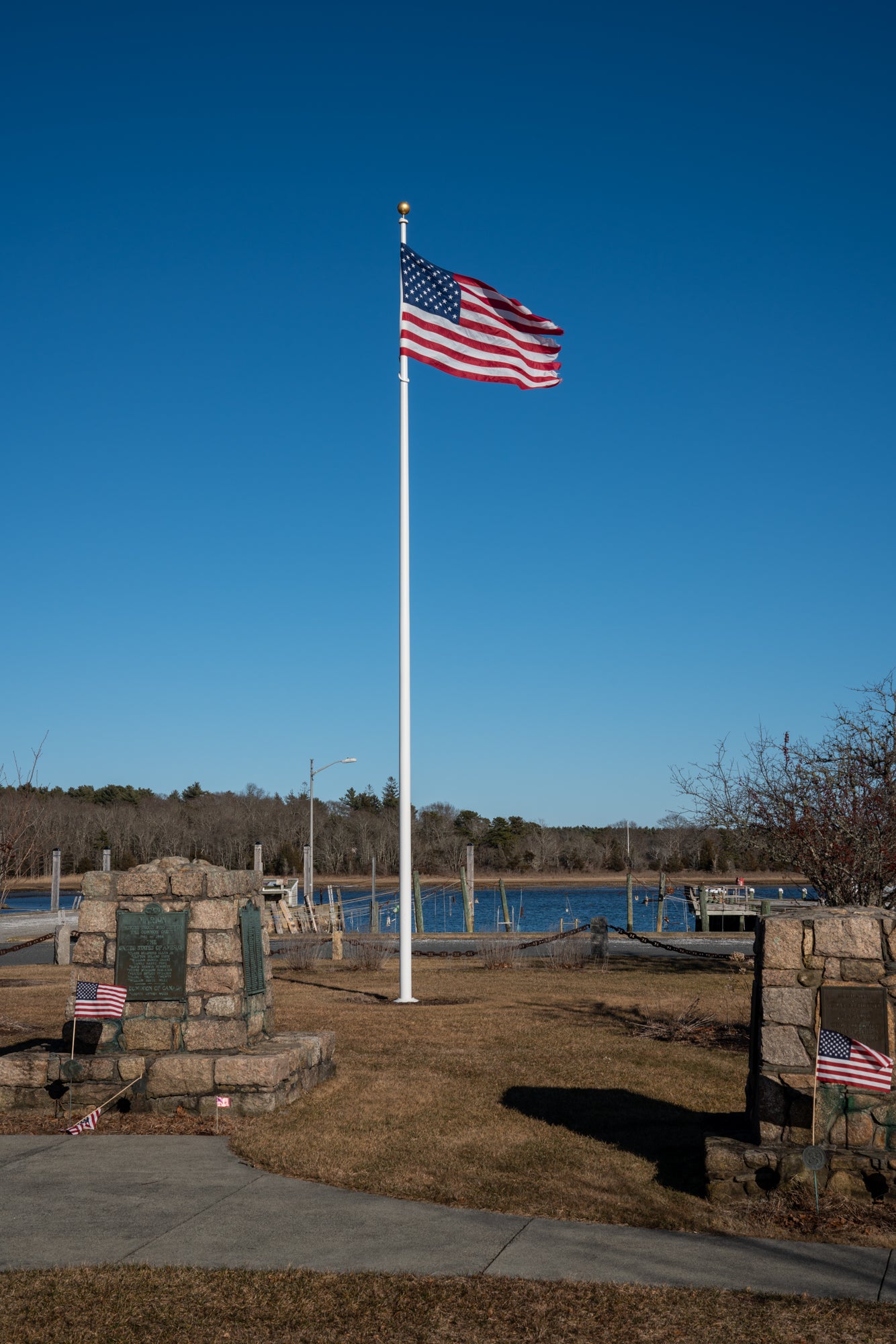 Commercial Fiberglass (20'-40'), part of the fiberglass flagpole collection from Liberty Flagpoles