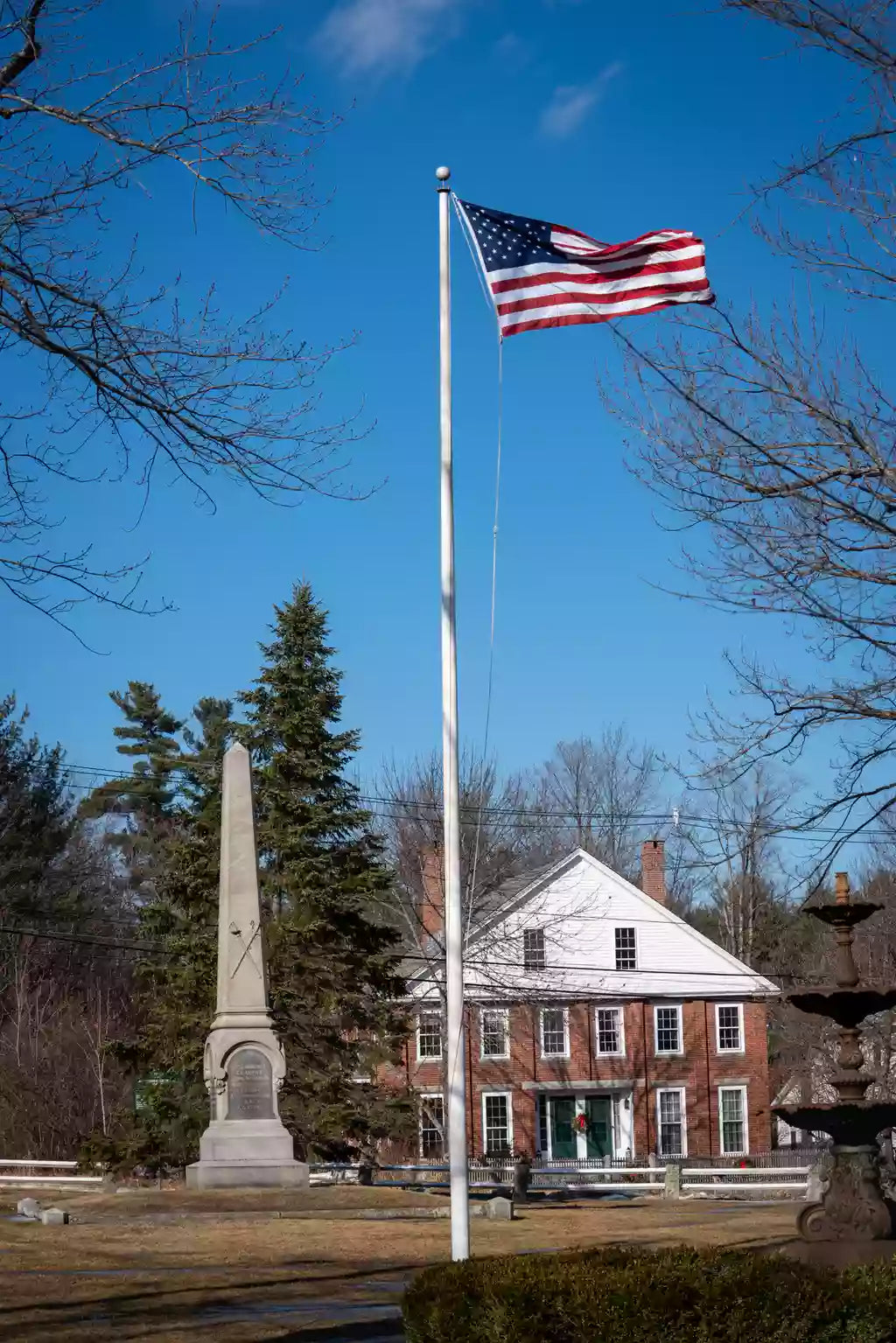 Commercial Fiberglass (50' - 80') | External Halyard | Choose Color - Liberty Flagpoles - Fiberglass Flagpole