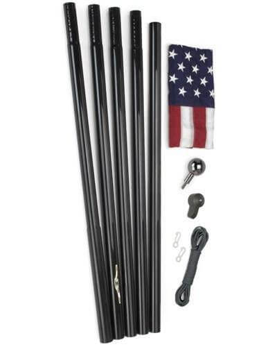18ft All American Flagpole Kit - Liberty Flagpoles - Flagpole Kit